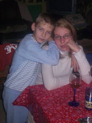 mwa et mon tit frere